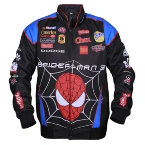 Disney Daytona 500 Spiderman Red Jacket