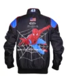 Disney Daytona 500 Spiderman Red Jacket Back