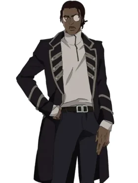 Doug Lazarus Black Trench Coat