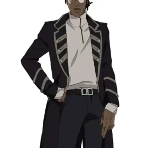 Doug Lazarus Black Trench Coat