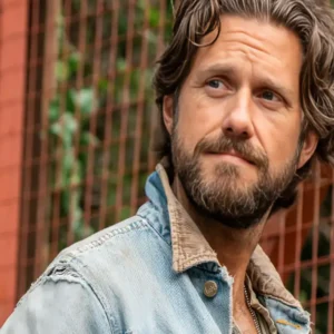 Earth Abides Charlie Blue Denim Jacket For Sale