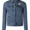 Ehrentraud Stegaro Armor Of Denim Blue Jacket
