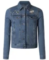 Ehrentraud Stegaro Armor Of Denim Blue Jacket