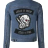 Ehrentraud Stegaro Armor Of Denim Blue Jacket Back