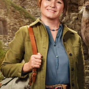 Emily Mortimer Paddington In Peru Cotton Jacket For Women