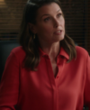Erin Reagan Blue Bloods S14 Orange Shirt For Sale