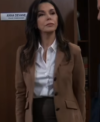 Finola Hughes General Hospital Brown Blazer