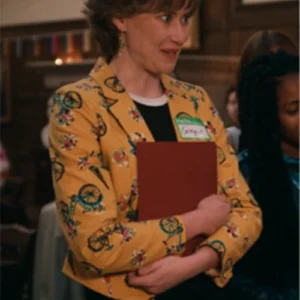 Ginger The Sex Lives of College Girls S03 Printed Blazer 1