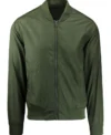 Green Bomber Cotton Jacket
