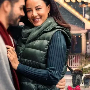 Heather Hemmens Christmas Under the Lights Puffer Vest