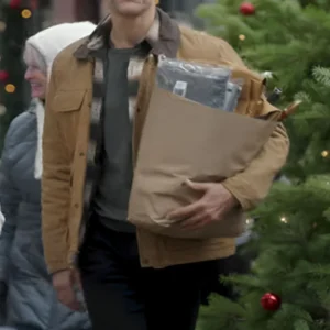 Home Sweet Christmas Cameron Mathison Brown Jacket