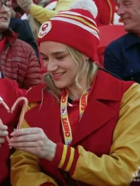 Hunter King Holiday Touchdown A Chiefs Love Story Coat For Sale