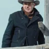 Jacob Dutton 1923 S02 Blue Wool PeaCoat For Sale