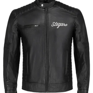 Jacob Stegaro US Army Veterans Leather Jacket