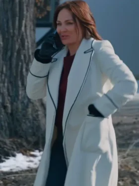 Jade Harlow Christmas on the Ranch White Coat