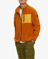 Jay Ghosts US S03 Orange Zip Up Jacket left shoot