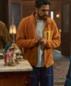 Jay Ghosts US S03 Orange Zip Up Jacket right