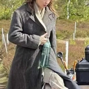 Jodie Comer 28 Years Later Wool Coat For Women