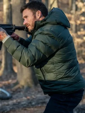 Joe Travers Alarum Puffer Hooded Jacket For Sale