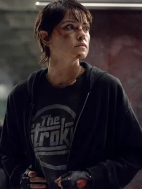 Joey Locke Cleaner Black Hooded Jacket