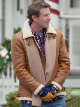 John Reardon Believe in Christmas Brown Jacket