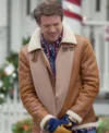 John Reardon Believe in Christmas Brown Jacket For Sale