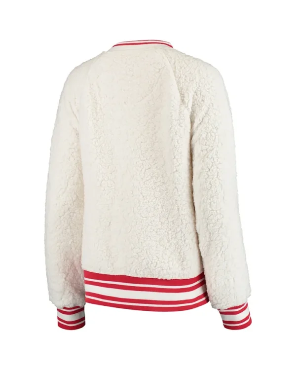 Kansas City Chiefs NFL Sherpa Jacket Back