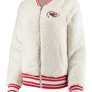 Kansas City Chiefs NFL Sherpa Jacket Front