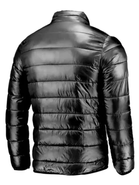 Kansas City Royals Fanatics Team Full Zip Puffer Black Jacket Back