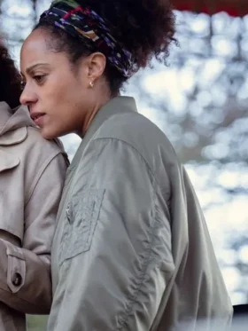 Kat Donovan Missing You Bomber Green Jacket