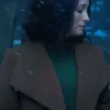 Kat Landry The Way Home S03 Brown Coat On Sale