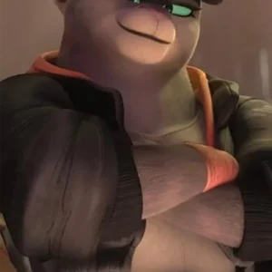 Kitty Kat The Bad Guys 2 Black Leather Jacket