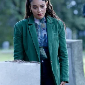 Lacey Quinn Found S02 Green Blazer For Sale