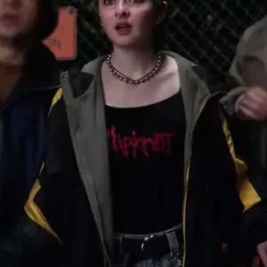 Lachlan Watson Y2K Black Polyester Coat