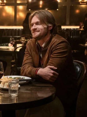 Laid Jason Brown Suede Leather Jacket