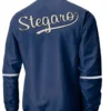 Lamprecht Navy Blue Stegaro PullOver Jacket Back