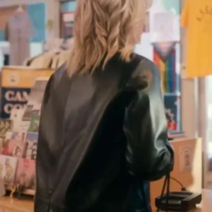 Leighton Murray The Sex Lives of College Girls Leather Blazer For Sale