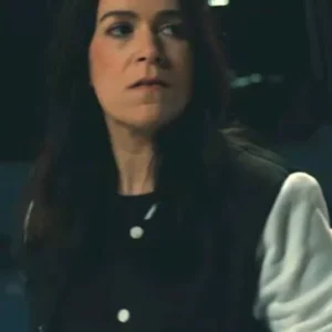 Leslie Fisher No Good Deed Varsity Bomber Jacket