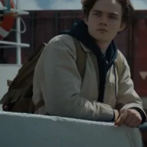 Levi Miller Kraven the Hunter Beige Jacket For Men