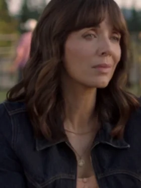 Lou Fleming Heartland Blue Denim Trucker Jacket front