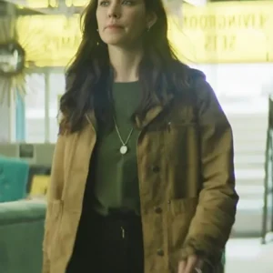 Lucie Simon The Madness Brown Cotton Jacket For Sale