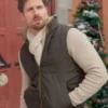 Marcus Rosner Coupled Up for Christmas Green Vest For Sale