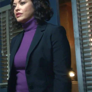 Maria Baez Blue Bloods Black Blazer left