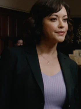 Maria Baez Blue Bloods Black Blazer right