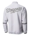 Meinhard White Stegaro Pull Over Jacket Back