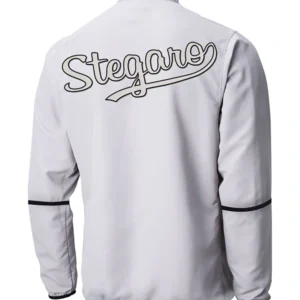 Meinhard White Stegaro Pull Over Jacket Back