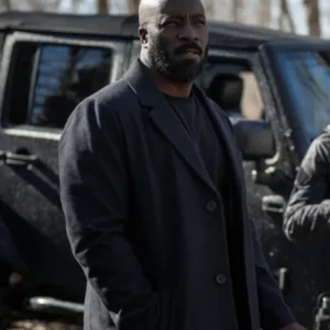 Mike Colter Alarum Wool Coat