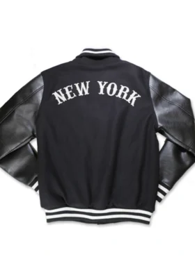 New York Black Yankees Wool Jacket Back