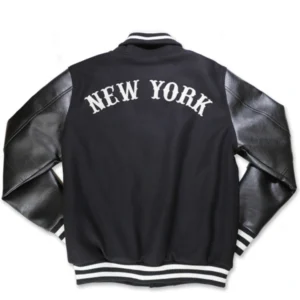 New York Black Yankees Wool Jacket Back