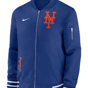 New York Mets Full Zip Bomber Jacket